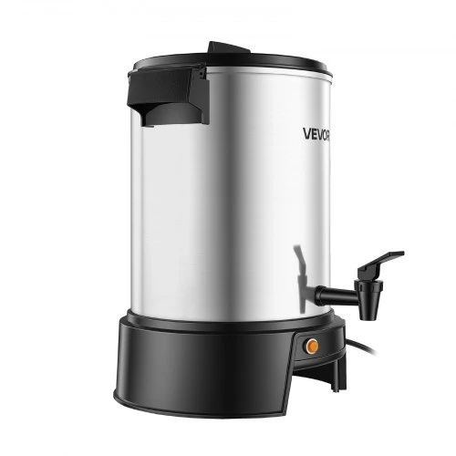 VEVOR Komercinis kavos virimo urnas, 4,5 l, 30 puodelių, aliuminis, 1190 W