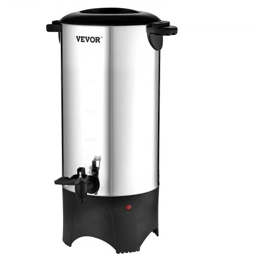 VEVOR Komercinis kavos virimo urnas KLY-7.4K, 7,4 l / 50 puodelių, 1000 W, sidabrinis