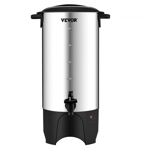 VEVOR Komercinis kavos virimo urnas KLY-7.4K, 7,4 l / 50 puodelių, 1000 W, sidabrinis