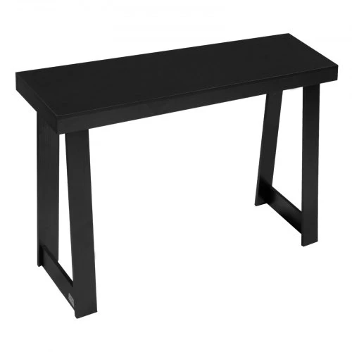 Sofa VEVOR Konsolinis stalas, juodas, 118 x 31 x 81 cm
