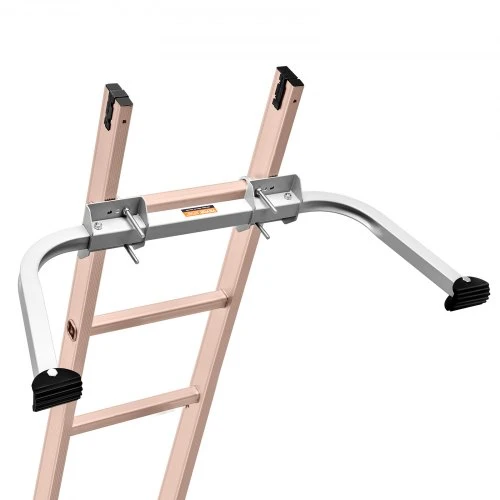 VEVOR Kopėčių stabilizatorius KH-WD01, anglinis plienas, matinė sidabro spalva, 92 x 31 x 11 cm, iki 150 kg
