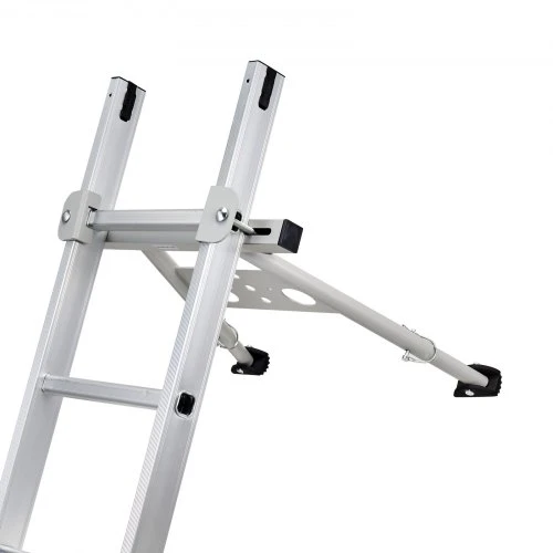 VEVOR Kopėčių stabilizatorius KH-WD04, anglinis plienas, matinė sidabro spalva, 82 x 71 x 6 cm, iki 150 kg