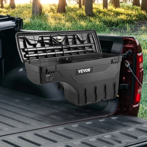 Koduva Krovinių skyriaus daiktadėžė VEVOR Dodge Ram 1500 2019-2021, kairė ir dešinė pusė, juoda, 25 l