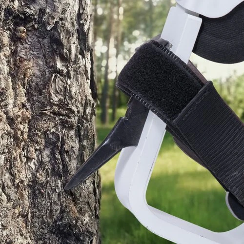 Koduva Laipiojimo į medžius smaigai VEVOR, 1 pora, aliuminis, balti, 37-53 cm