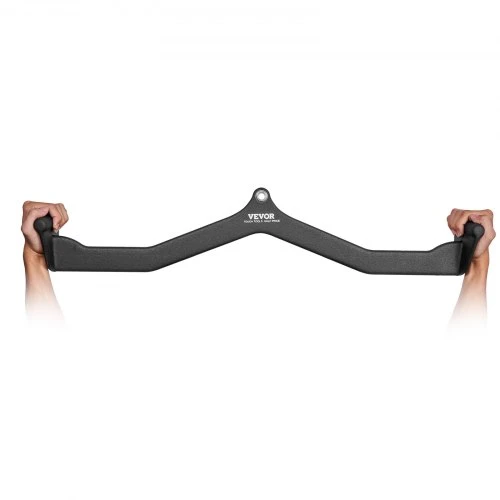 VEVOR LAT traukos rankena TSJC-5#, plienas, juoda, 89 x 15 x 19 cm
