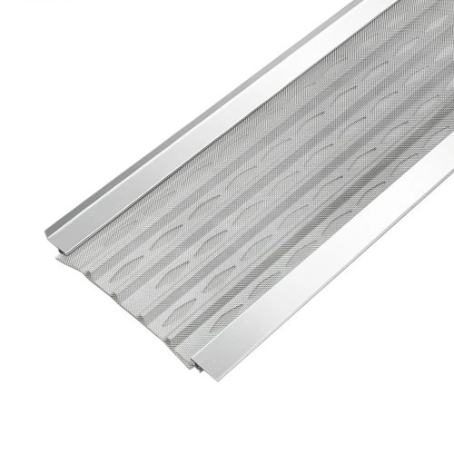 VEVOR Latakų apsauga JQ-TG03, aliuminis ir nerūdijantis plienas, 30,48 m, 127 mm, 20 vnt.