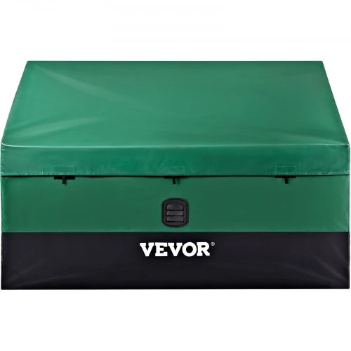VEVOR Lauko daiktadėžė VV-OSB-100, PE tentas, ruda / mėlyna, 379 l, 122 x 63 x 75 cm