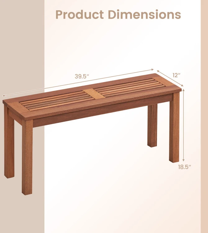Promotion Lauko suolas, 2 vnt. rinkinys, 2 vietų, rudas, eglės mediena, 100 x 31 x 47 cm