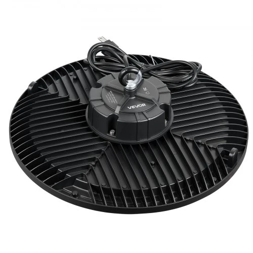 VEVOR LED aukštų patalpų šviestuvai, 20 vnt., 150 W, 5000 K, 21000 lm, juodi, 30 x 30 x 8 cm