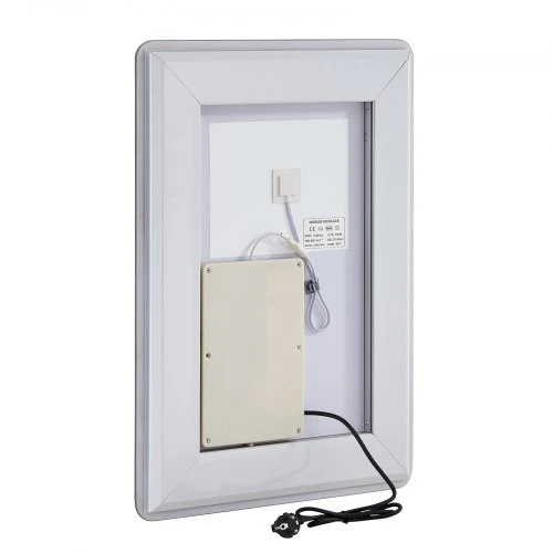 VEVOR LED vonios veidrodis MRH, 50 x 70 cm, montuojamas ant sienos