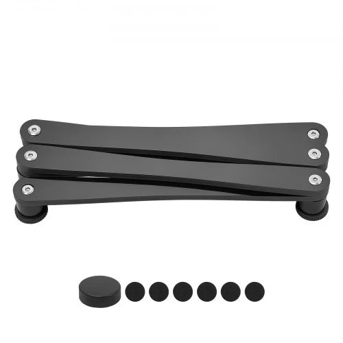 VEVOR Ledo ritulio lazdos valdymo treniruoklis SPN005, 5 sekcijų, juodas, 174 x 4 x 4 cm