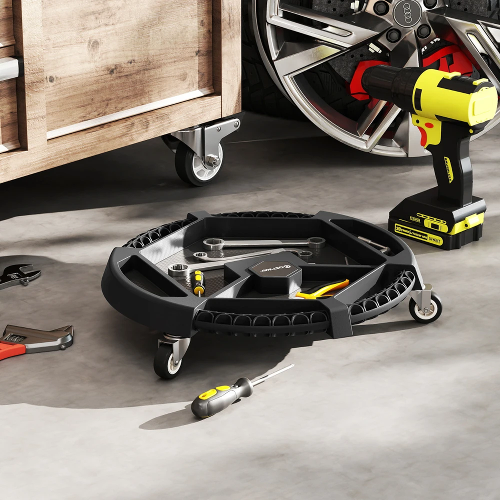 Promotion Lengvas konstrukcijos vežimėlis 4 skyreliai, 14kg
