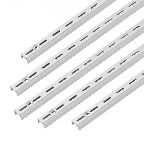 Koduva Lentynų bėgeliai VEVOR DCLZ01, 10 vnt., 99 cm, sidabriniai