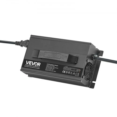 VEVOR LiFePO4 akumuliatoriaus įkroviklis UY600-HF2420, 24 V, 20 A, 29,2 V, su Anderson jungtimi