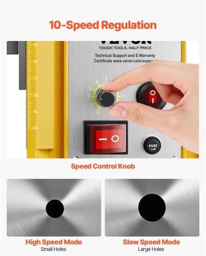 Koduva Magnetinė gręžimo staklės VEVOR 50HA, 1400 W, 0-750 aps./min, 50 mm