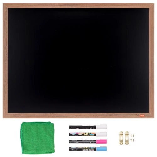 Koduva Magnetinė kreidinė lenta VEVOR, vintažinio stiliaus, kaimiškai ruda, 117 x 89 cm