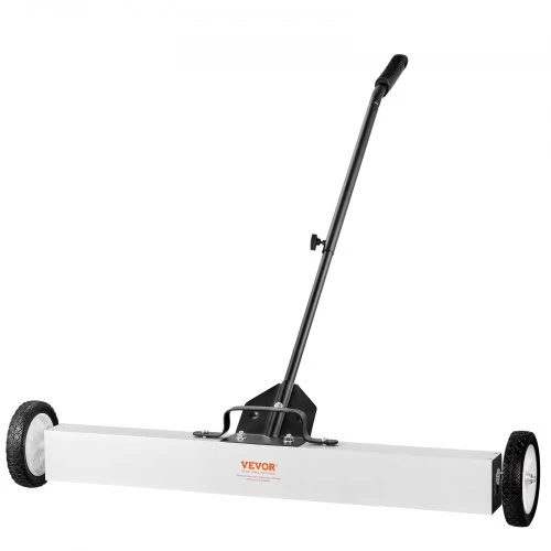 VEVOR Magnetinė šluota su ratukais ir teleskopiniu magnetiniu surinkimo įrankiu, 91 cm, iki 24,9kg