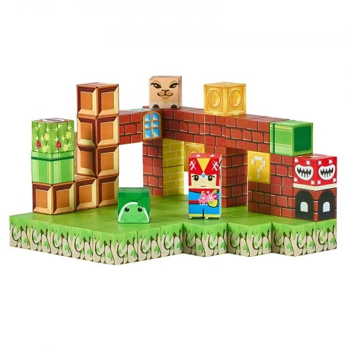 VEVOR Magnetiniai statybiniai blokeliai, 100 vnt., 3+ m.