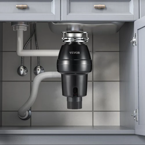 VEVOR Maisto atliekų smulkintuvas JWM-V50, 0,56 kW, 3600 RPM, 3 varžtų tvirtinimas