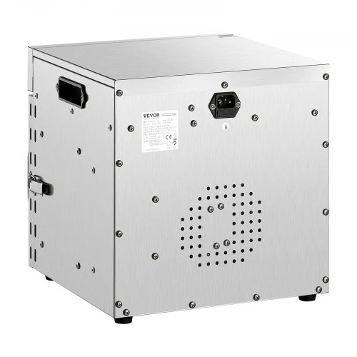 VEVOR Maisto džiovyklė H8-C001, 8 nerūdijančiojo plieno padėklai, 400 W, 13,2 l