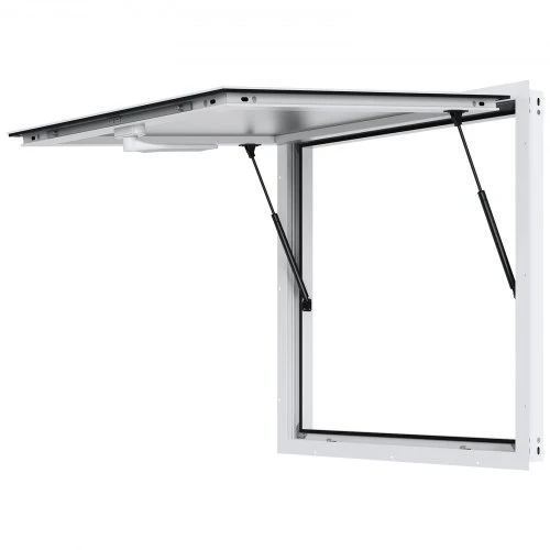 VEVOR Maisto furgono aptarnavimo langas, aliuminio lydinys, 92 x 92 cm