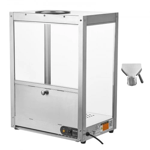 VEVOR Maisto šildymo vitrina NB-SPG500, 80 l, nerūdijantis plienas, 50 x 34 x 67 cm