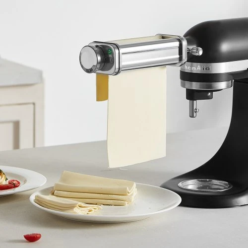 VEVOR Makaronų lakštų volo priedas KitchenAid plakamajam maišytuvui, nerūdijantis plienas, 23 x 7 x 5 cm