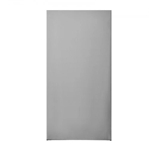 Sofa VEVOR Matavimosi kabina SYJ-02, su poliesterinėmis užuolaidomis ir kabliuku, juoda / pilkai balta, 99 x 99 x 198 cm