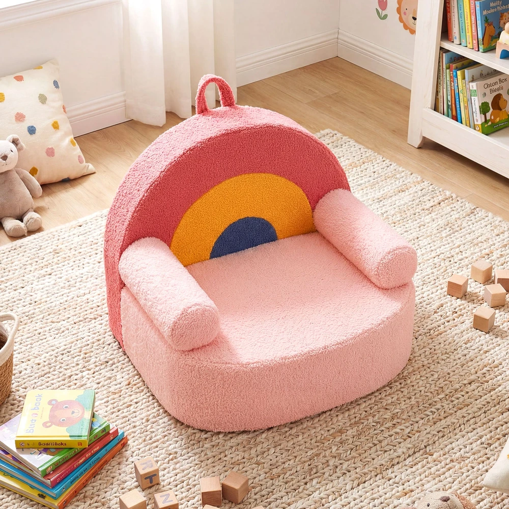 Promotion Mažylių putų sofa su minkštu apvalkalu