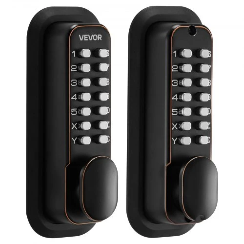 VEVOR Mechaninė durų spyna su klaviatūra OL-601S3-07, alyvuota bronza, 35-65 mm
