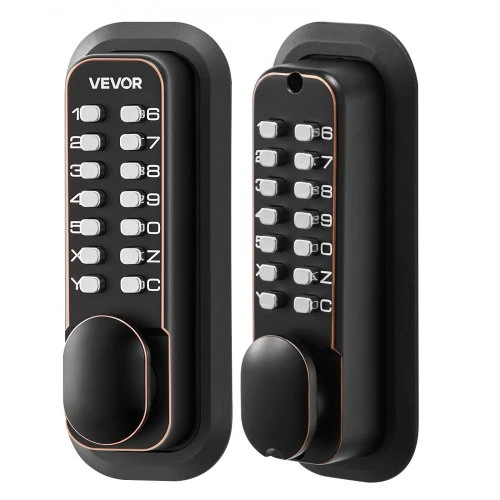VEVOR Mechaninė durų spyna su klaviatūra OL-601S3-07, alyvuota bronza, 35-65 mm