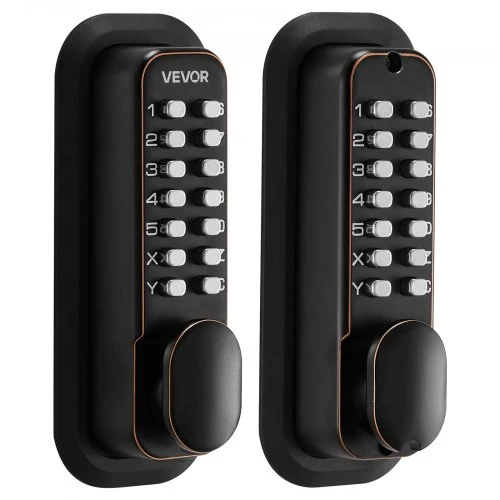 VEVOR Mechaninė durų spyna su klaviatūra OL-601S3-07, alyvuota bronza, 35-65 mm