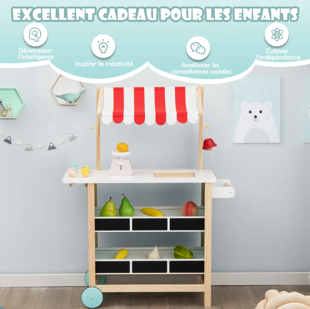 Promotion Medinis vaikų žaidimų parduotuvė, raudona