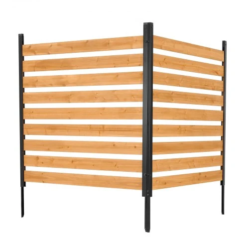 VEVOR Medinių privatumo tvoros skydų rinkinys, 2 vnt., 121,9 x 124,4 x 121,9 cm