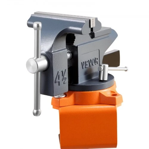 Koduva Medžio apdirbimo spaustuvas VEVOR 9306, 270° pasukamas pagrindas, kalusis ketus, 24 x 12 x 15 cm