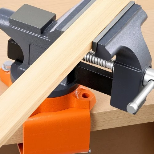 Koduva Medžio apdirbimo spaustuvas VEVOR 9306, 270° pasukamas pagrindas, kalusis ketus, 24 x 12 x 15 cm