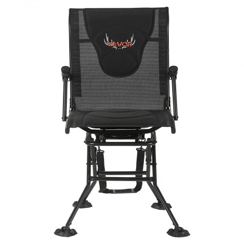 VEVOR Medžioklės kėdė XW-HC-07, sulankstoma, 136 kg, juoda