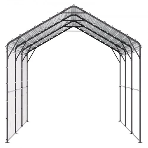 VEVOR Metalinė automobilių stoginė, 3 x 4,5 x 3,15 m