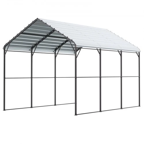 VEVOR Metalinė automobilių stoginė, 3 x 4,5 x 3,15 m