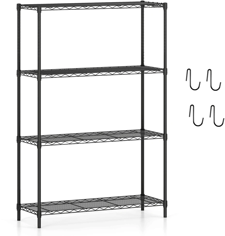 Promotion Metalinė lentyna 4 lygiai 91x35x138,5 cm