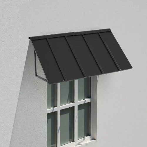 Koduva Metalinė stoginė durims VEVOR CGW-56INCH, 143 x 61 cm, plienas