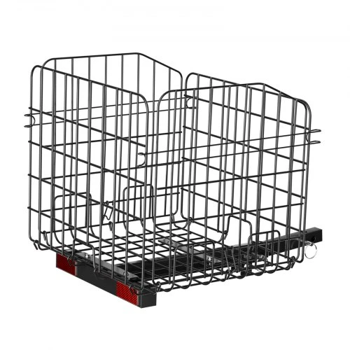 VEVOR Mobiliojo paspirtuko galinis krepšys J950, metalinis vielinis, sulankstomas, 45 x 45 x 39 cm