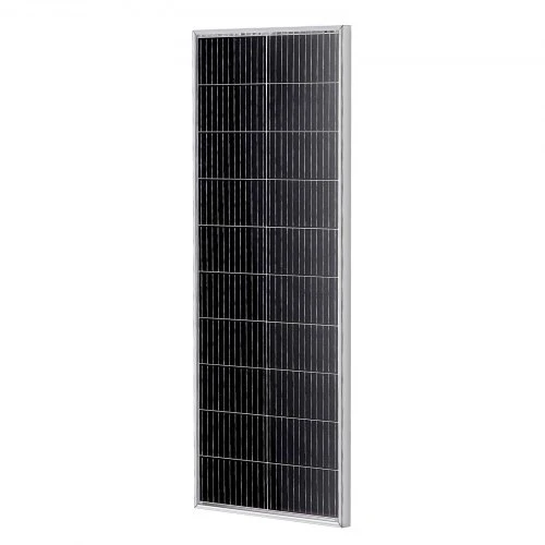 VEVOR Monokristalinis saulės skydelis S100 su įkrovimo valdikliu, 100 W, 12 V, 110 x 45 x 3 cm