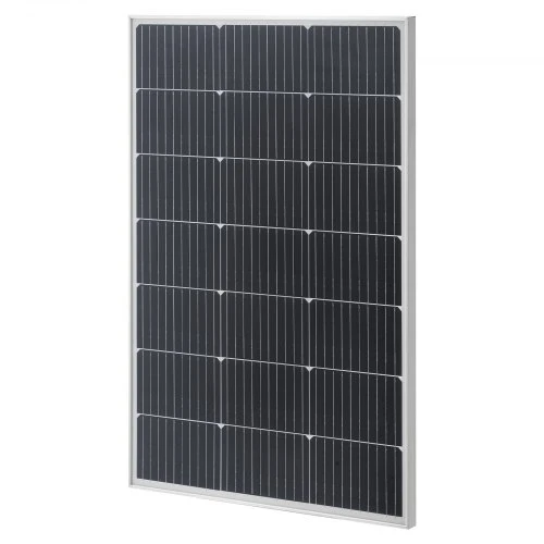 VEVOR Monokristalinis saulės skydelis, 2 vnt. po 100 W, aliuminio rėmas, 90 x 58 x 3 cm