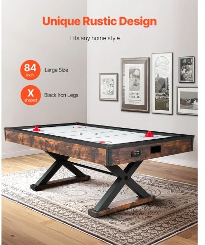 VEVOR Oro ritulio stalas AH718-EU, MDF, su elektroniniu taškų skaičiuokliu, 213 x 107 x 81 cm