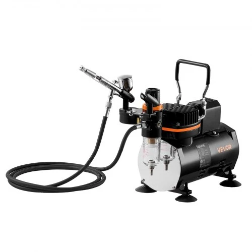 VEVOR Oro teptuko rinkinys su kompresoriumi TC-20B, 120 W, 3 antgaliai