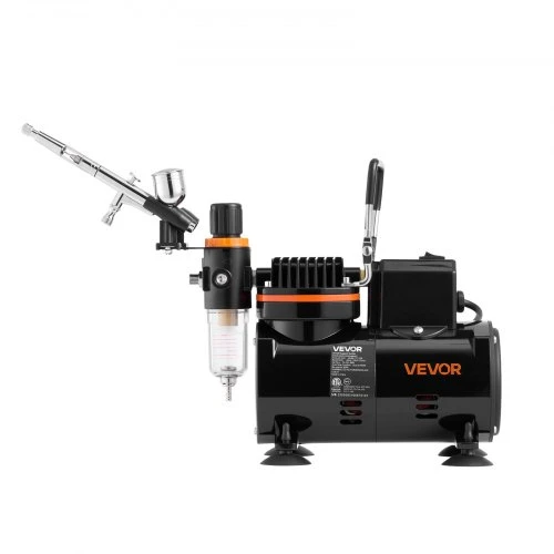 VEVOR Oro teptuko rinkinys su kompresoriumi TC-20B, 120 W, 3 antgaliai