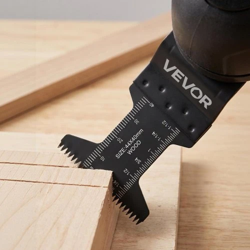 VEVOR Osciliacinio įrankio pjūklelių rinkinys SS-60PCS, 60 vnt., japoniški dantys, 90 x 44 mm