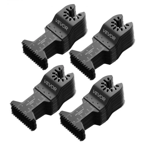 VEVOR Osciliacinio įrankio pjūklelių rinkinys SS-60PCS, 60 vnt., japoniški dantys, 90 x 44 mm