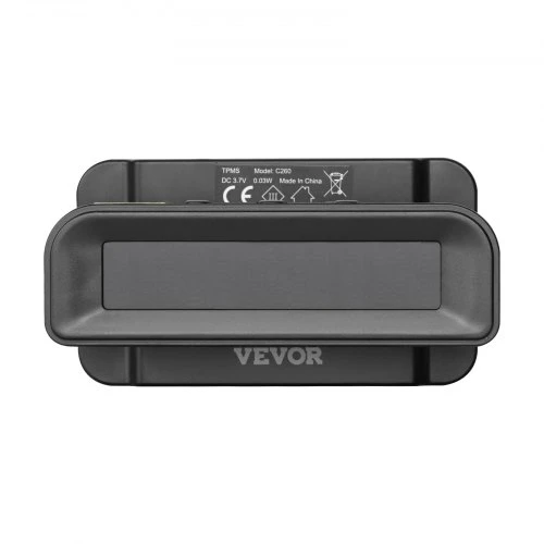 VEVOR Padangų slėgio stebėjimo sistema C260, 4 jutikliai, saulės įkrovimas, 95 x 50 x 38 mm